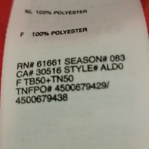 Vintage Y2K Men North Face TKA 100 Red Fleece SP Pullover Long Sleeve 1/4 Zip - Picture 8 of 12